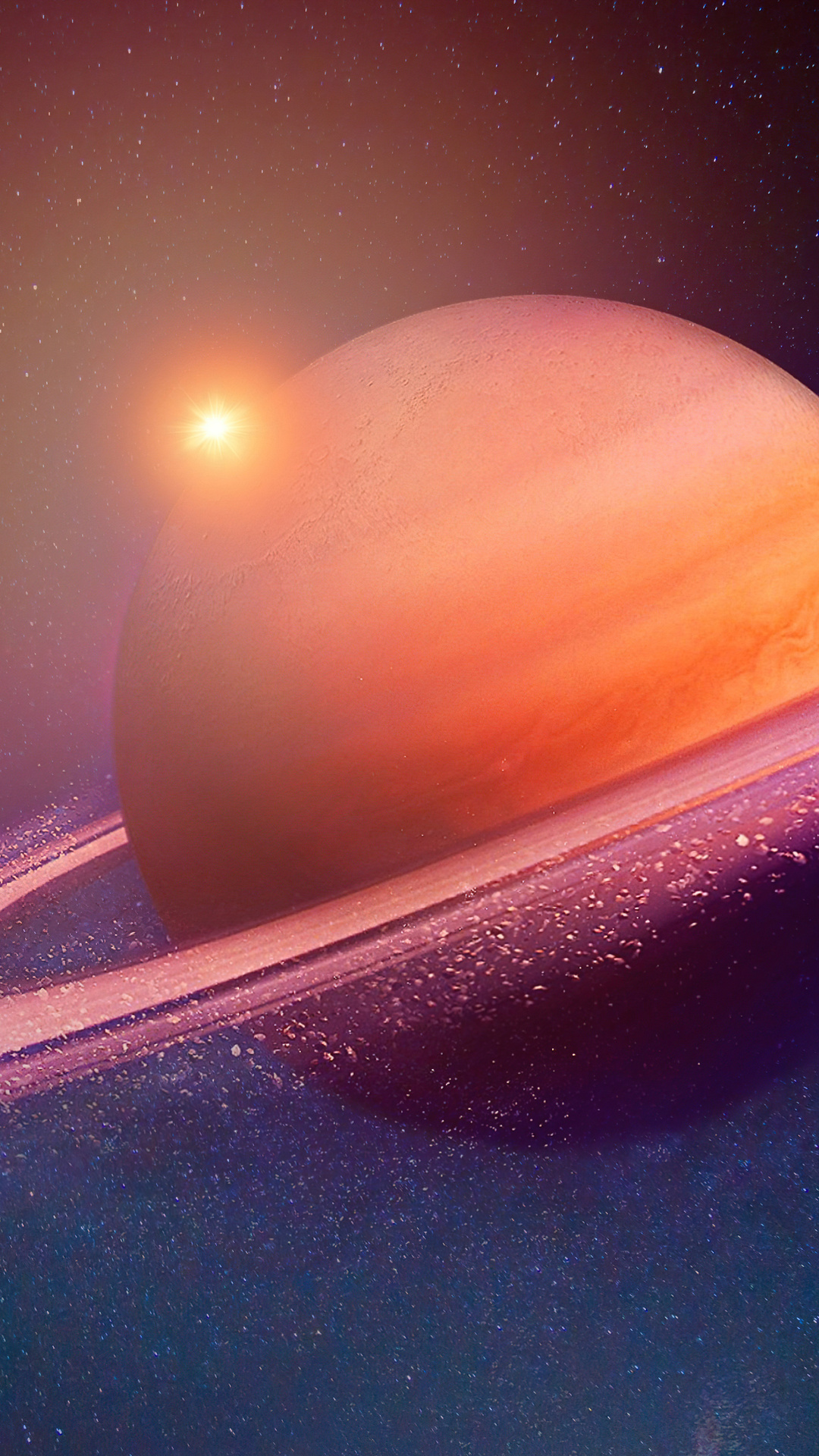 Red Saturn Wallpapers