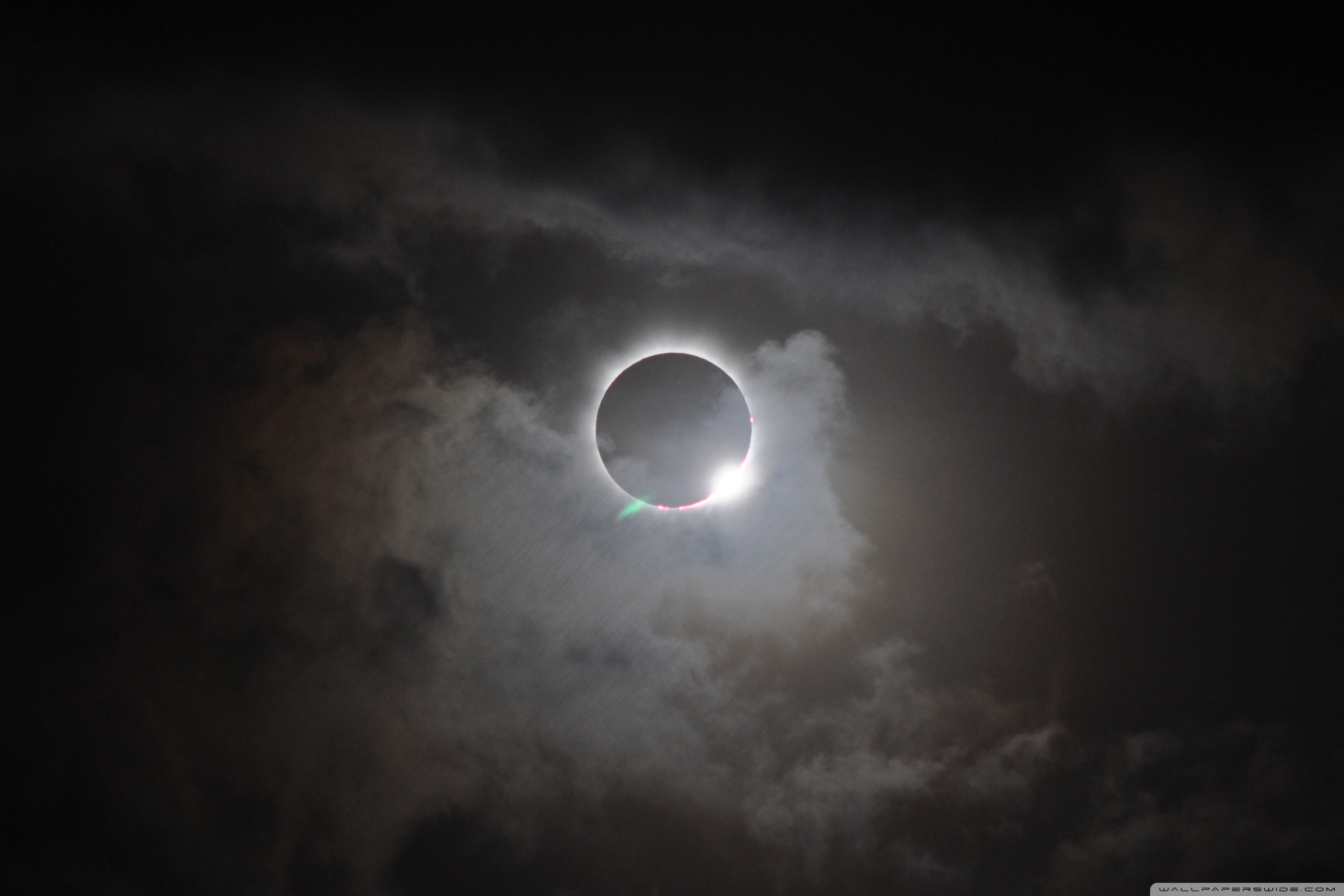 Solar Eclipse Monochrome Wallpapers