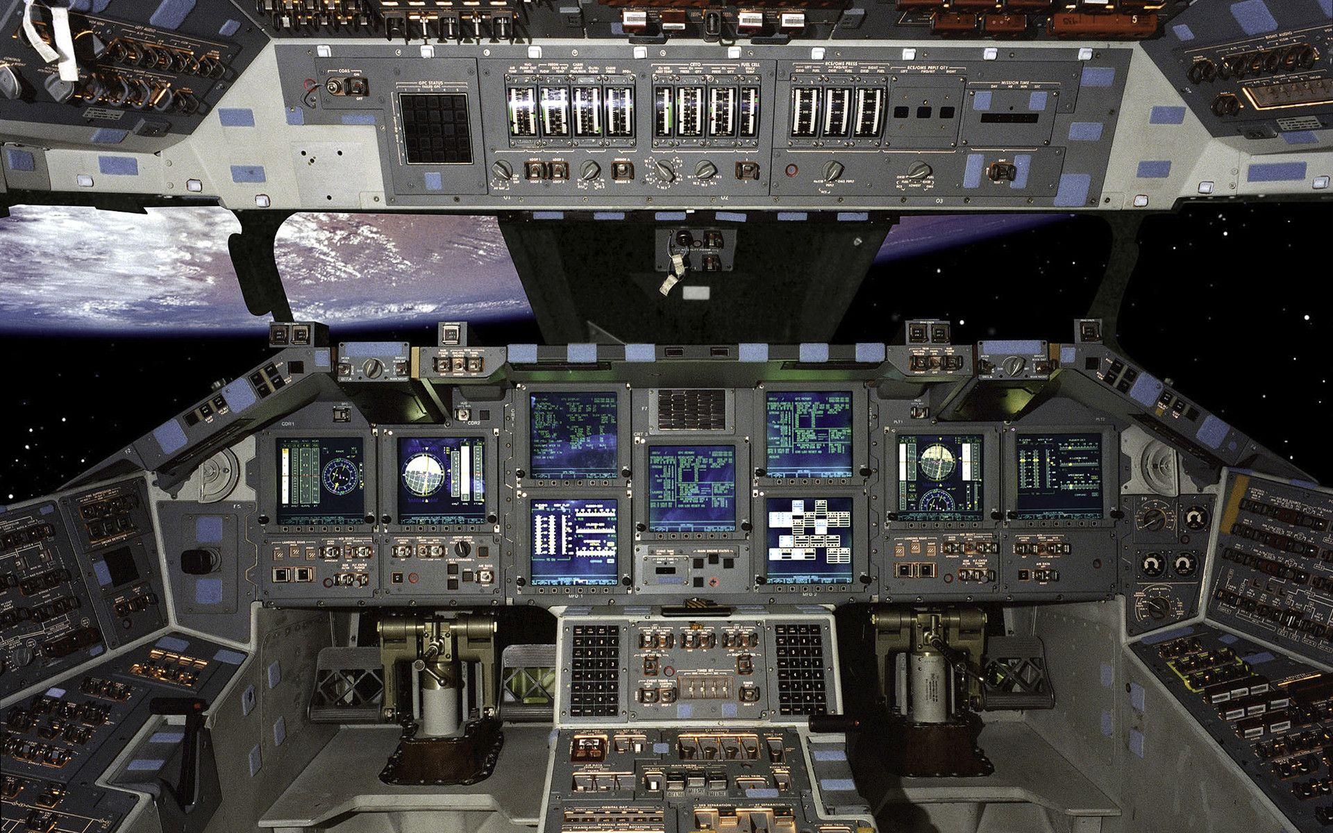 Space Shuttle Interior Wallpapers