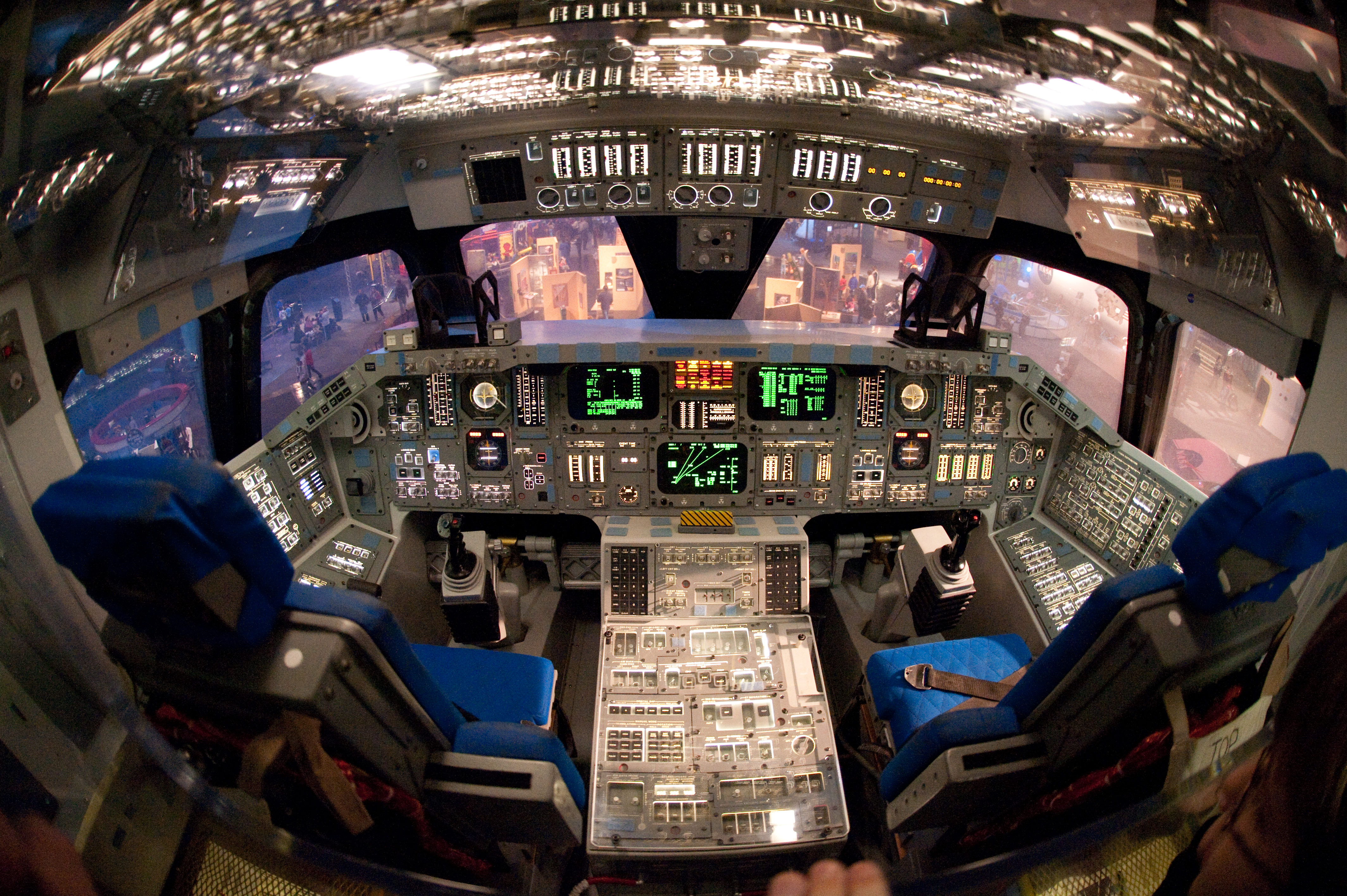 Space Shuttle Interior Wallpapers