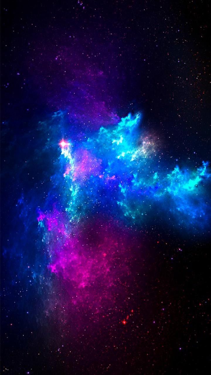 Sparkling Blue And Purple Galaxy Wallpapers