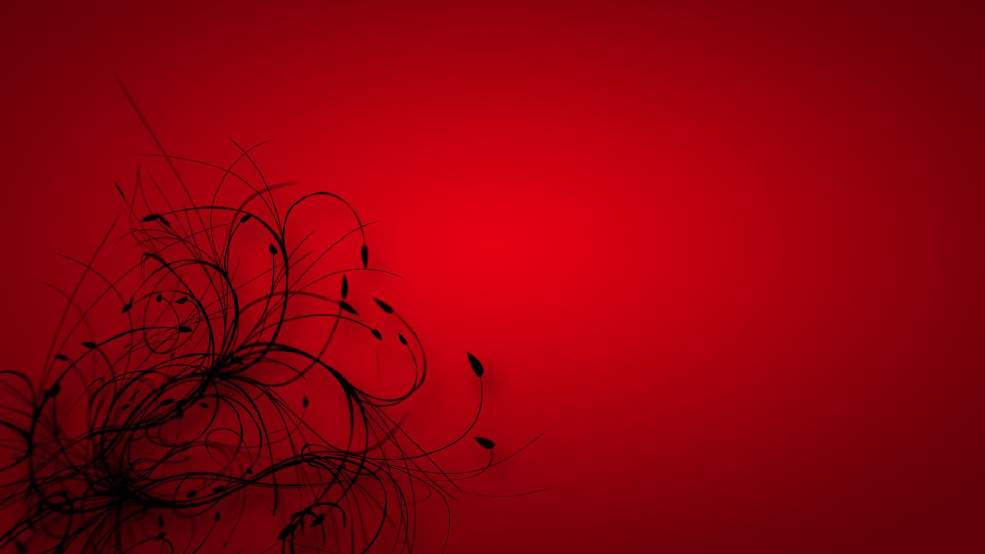 3D Black Red Wallpapers