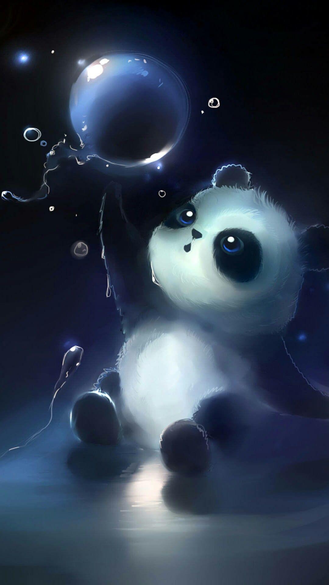 3D Cute Panda Wallpapers