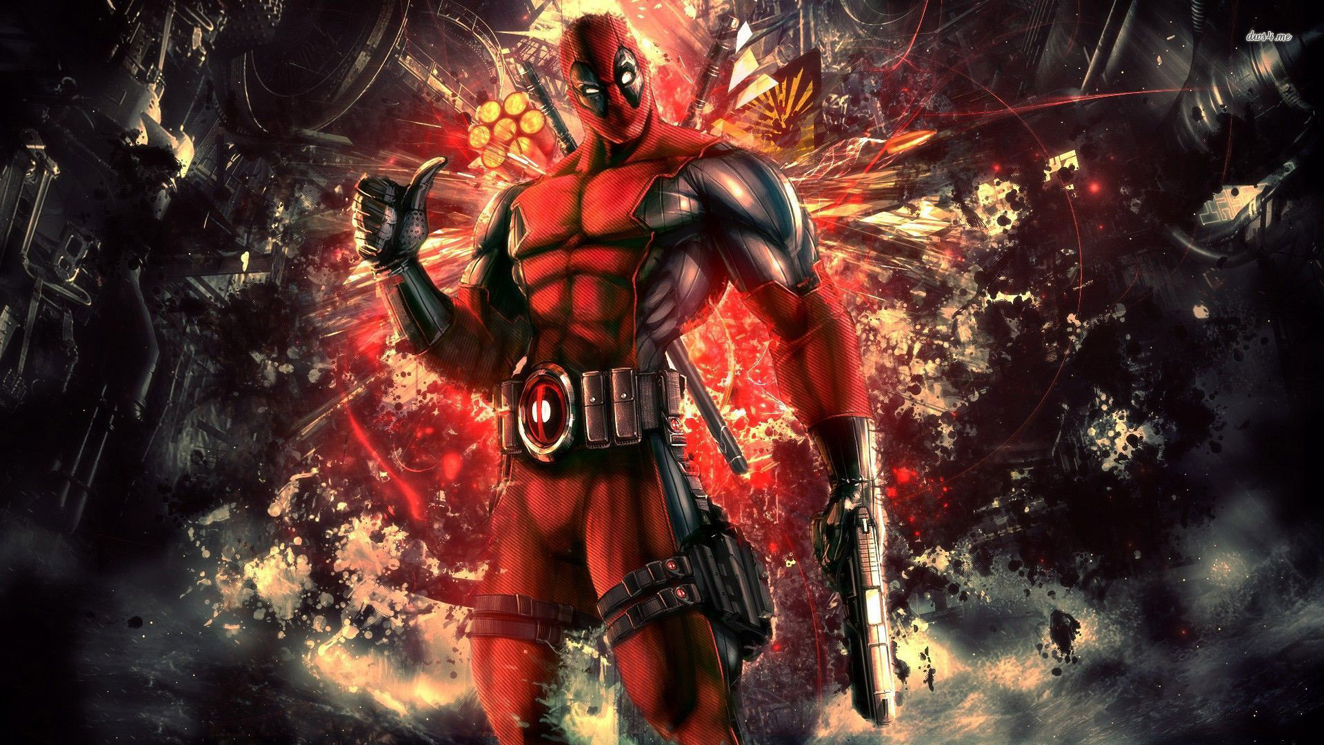 3D Deadpool Wallpapers