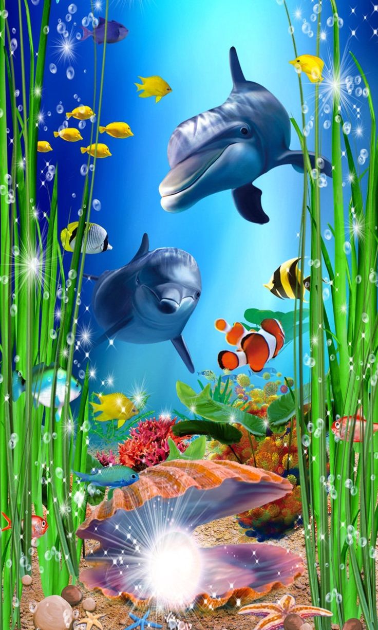 3D Dolphin Wallpapers