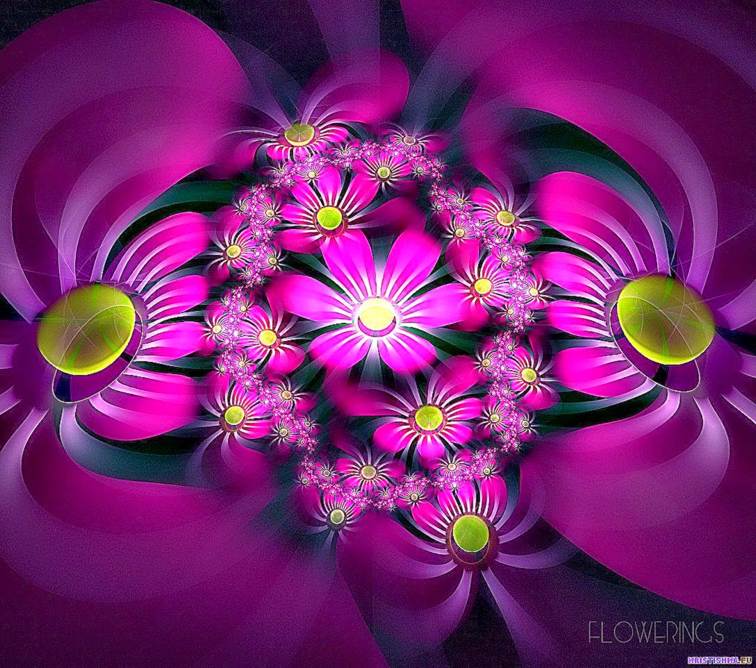 3D Flower Wallpapers