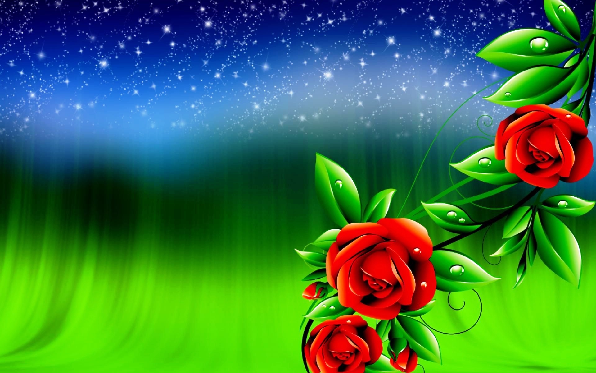 3D Flower Rose Wallpapers