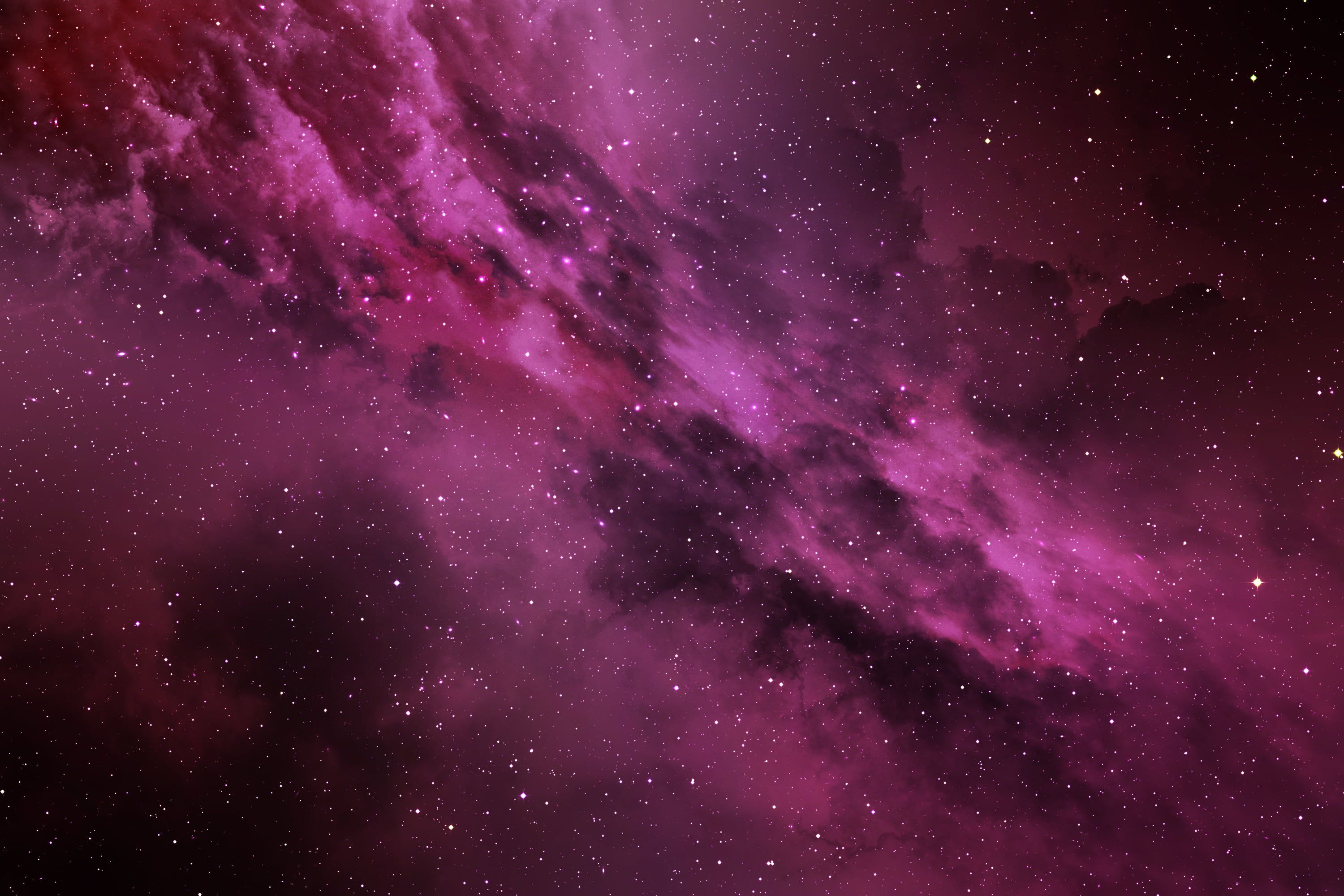 3D Galaxy Pink Wallpapers