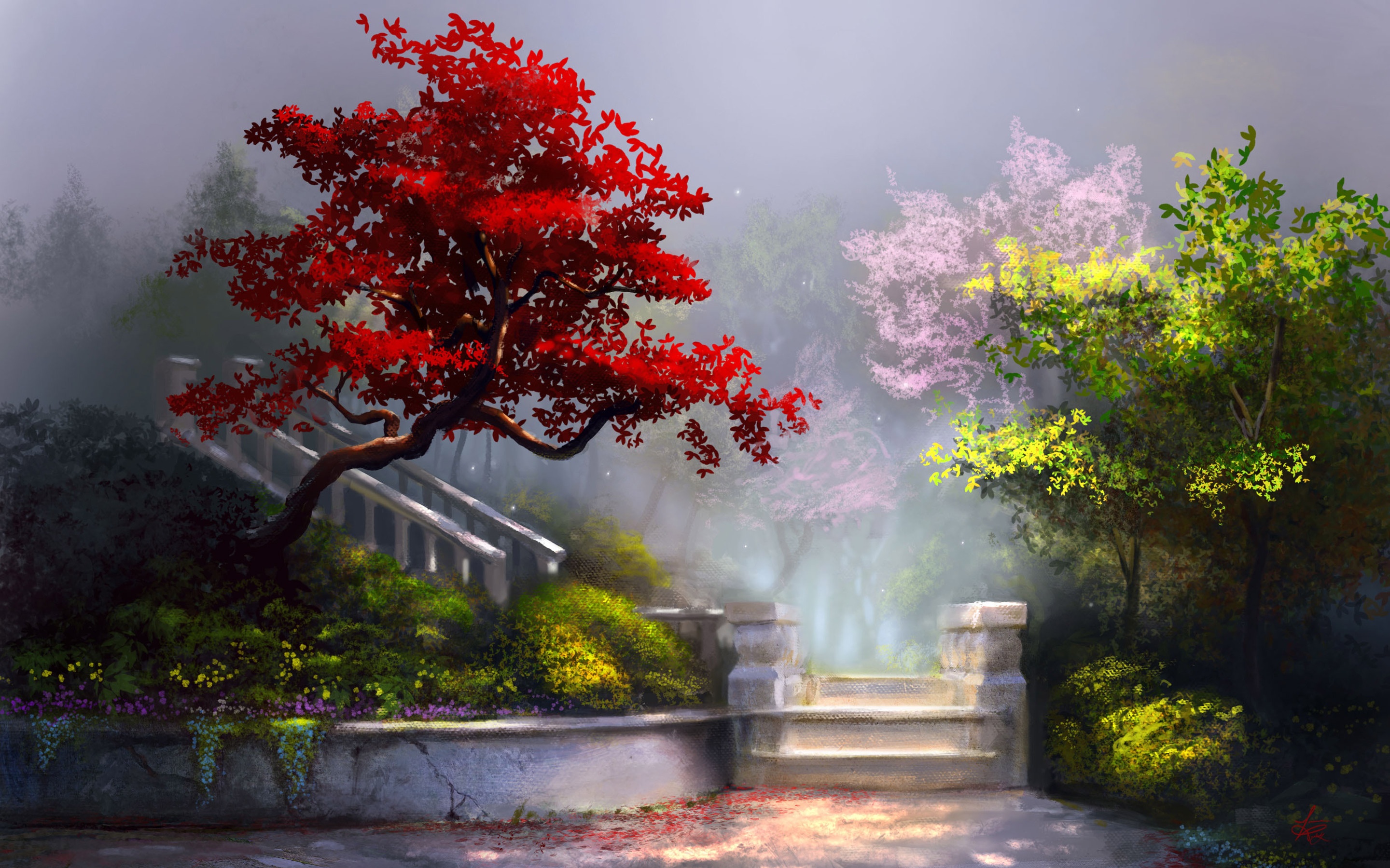 3D Garden Wallpapers