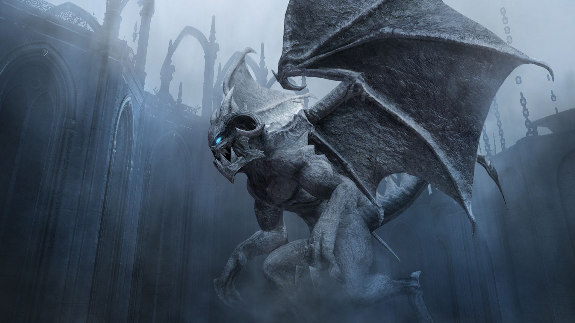 3D Gargoyle Wallpapers