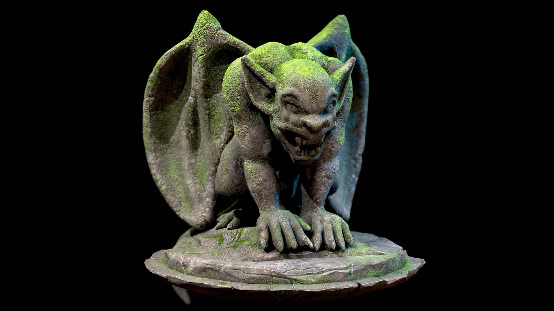 3D Gargoyle Wallpapers