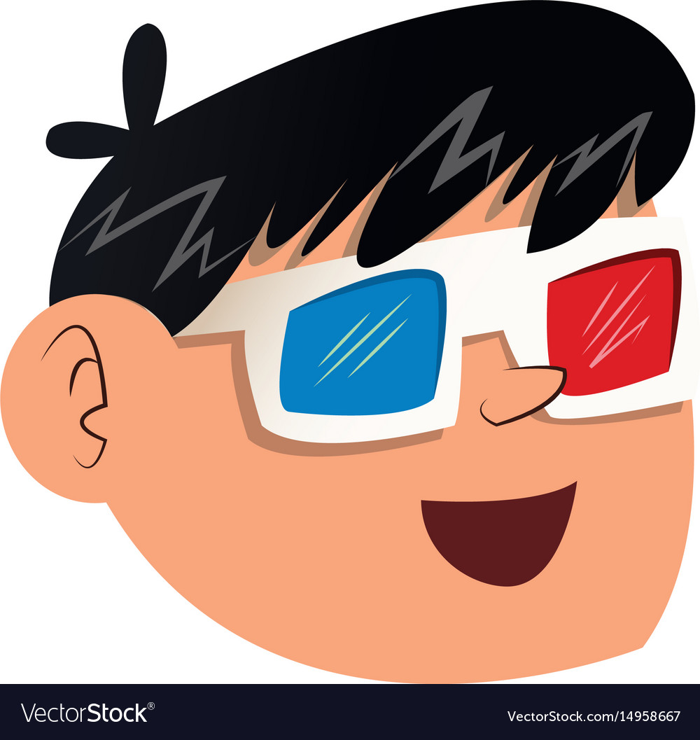 3D Glasses Cartoon Wallpapers