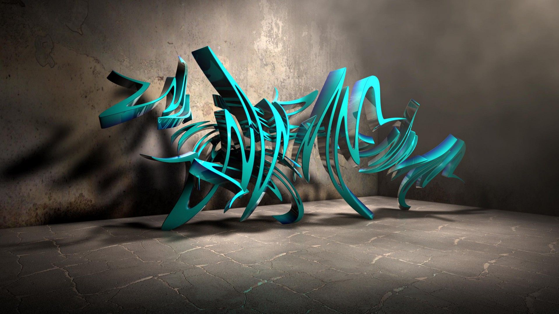 3D Graffiti Art Wallpapers