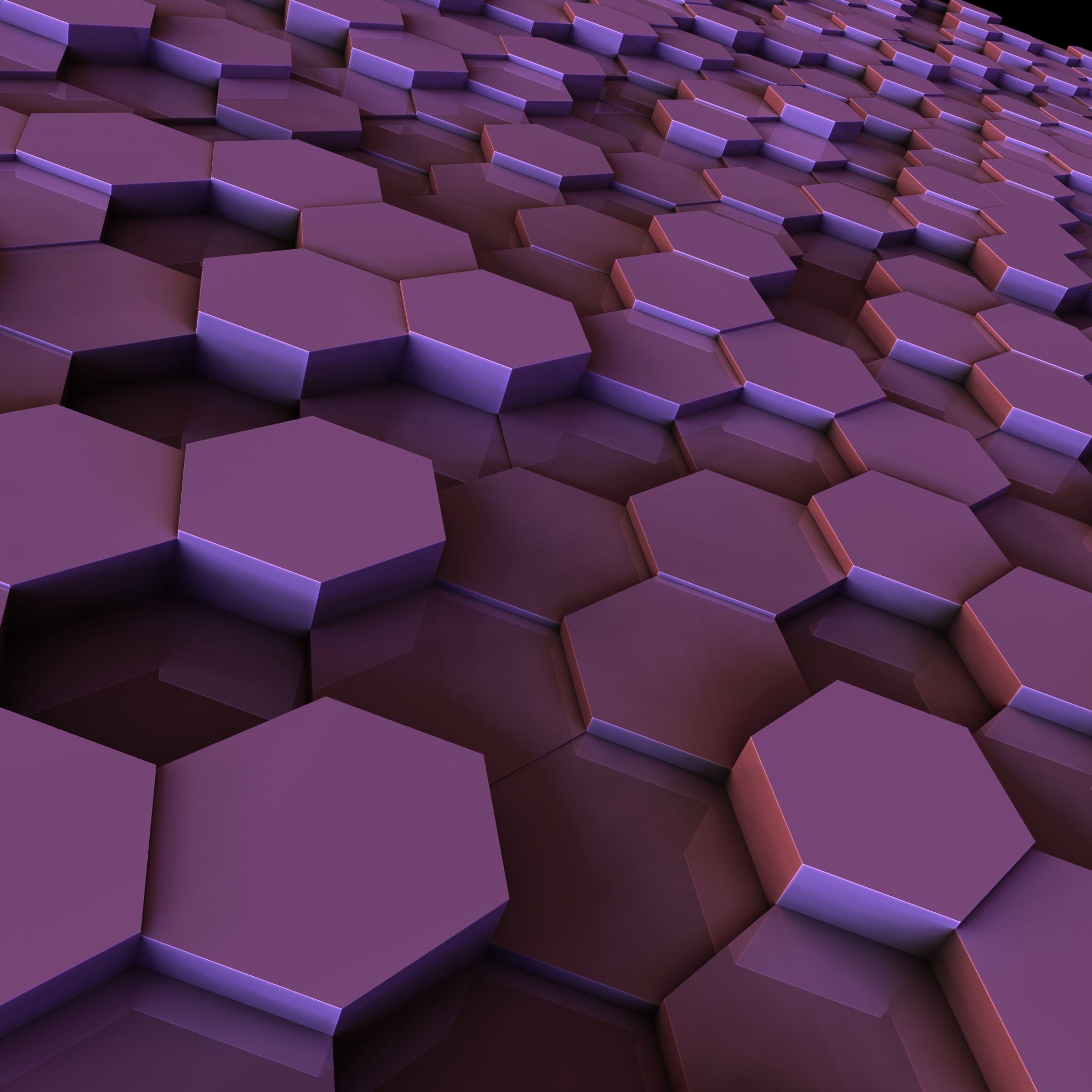 3D Hexagon Wallpapers