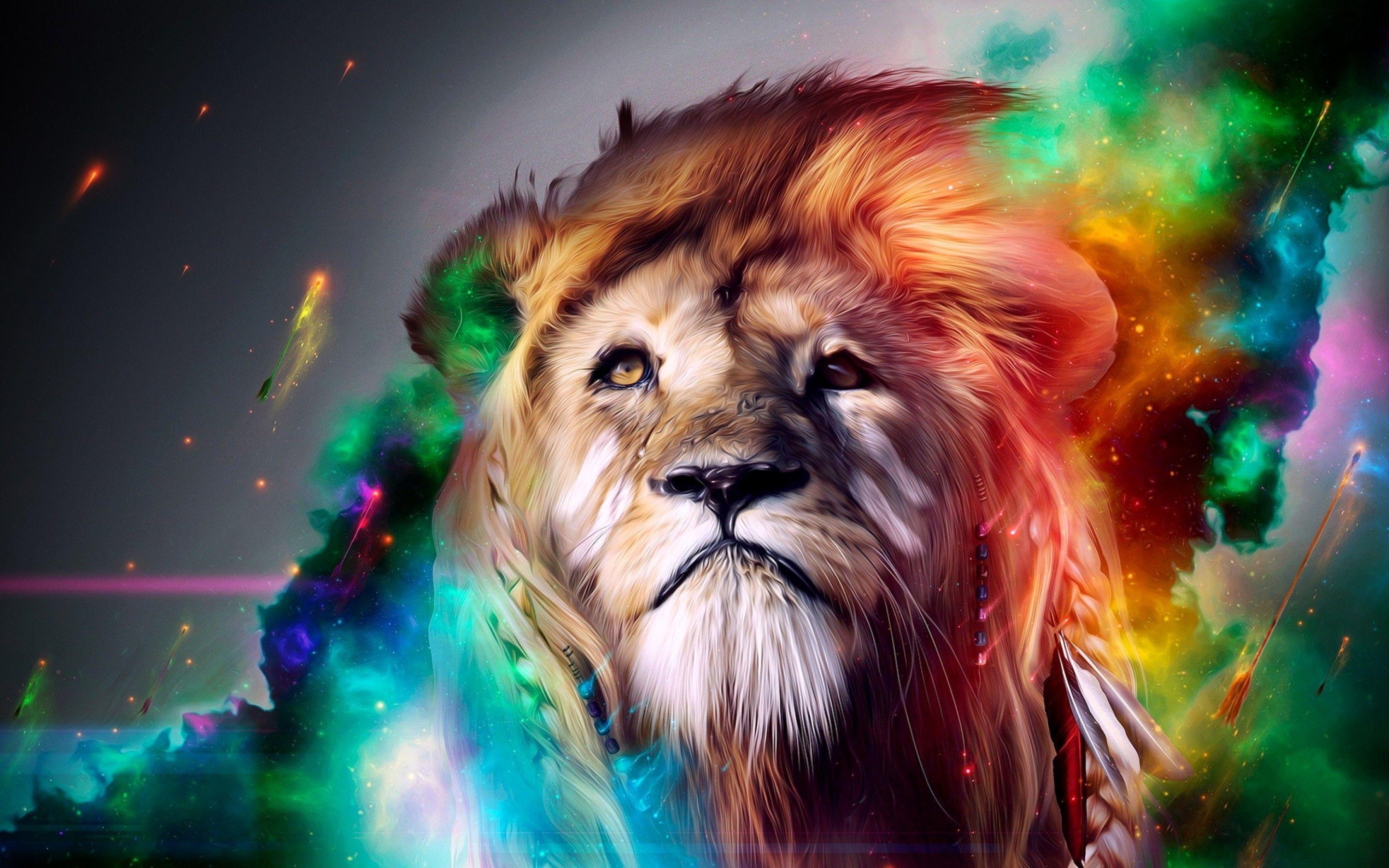 3D Lion Wallpapers