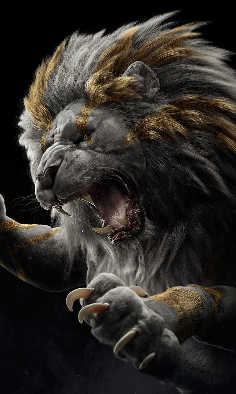 3D Lion Wallpapers