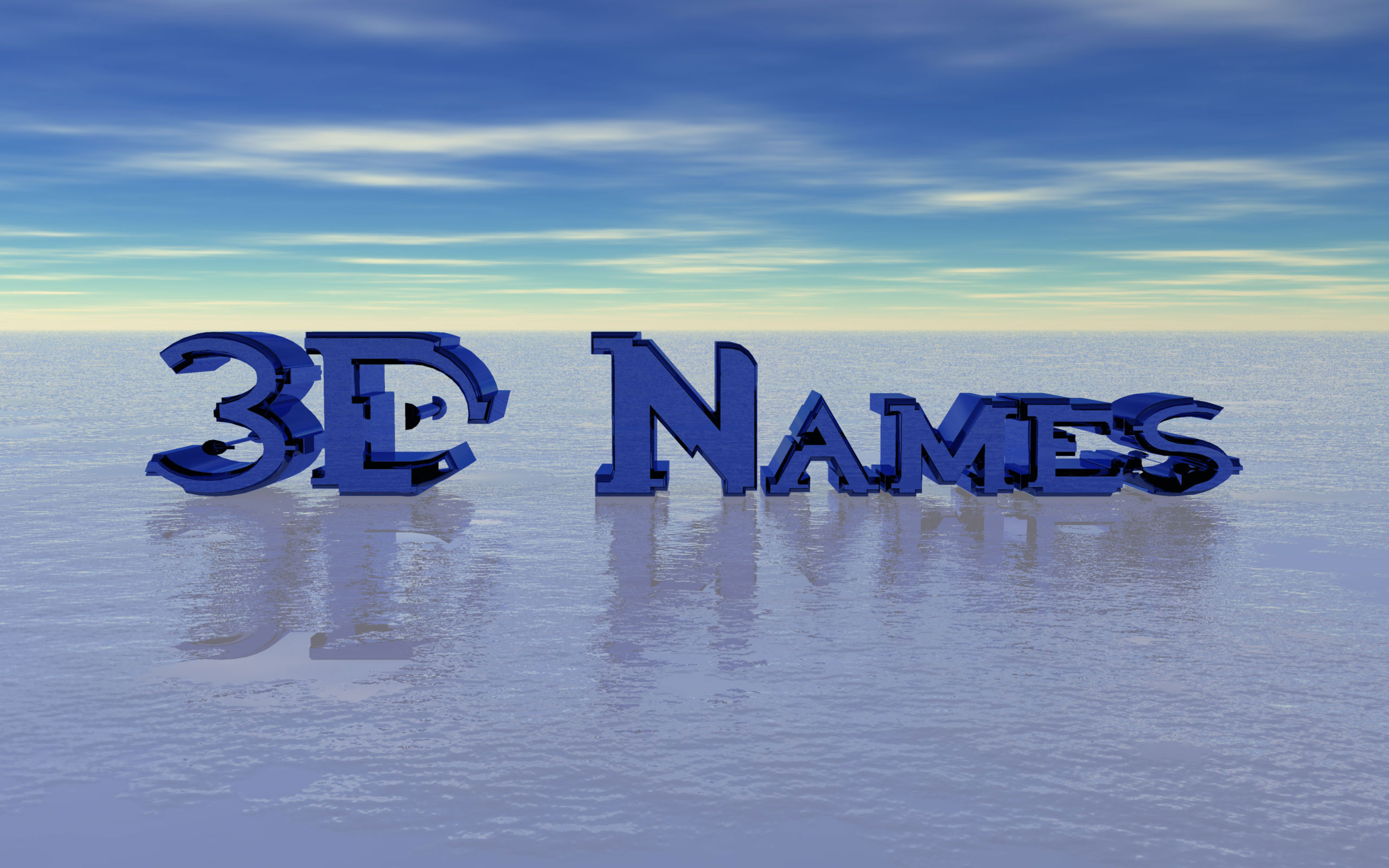 3D Names Wallpapers