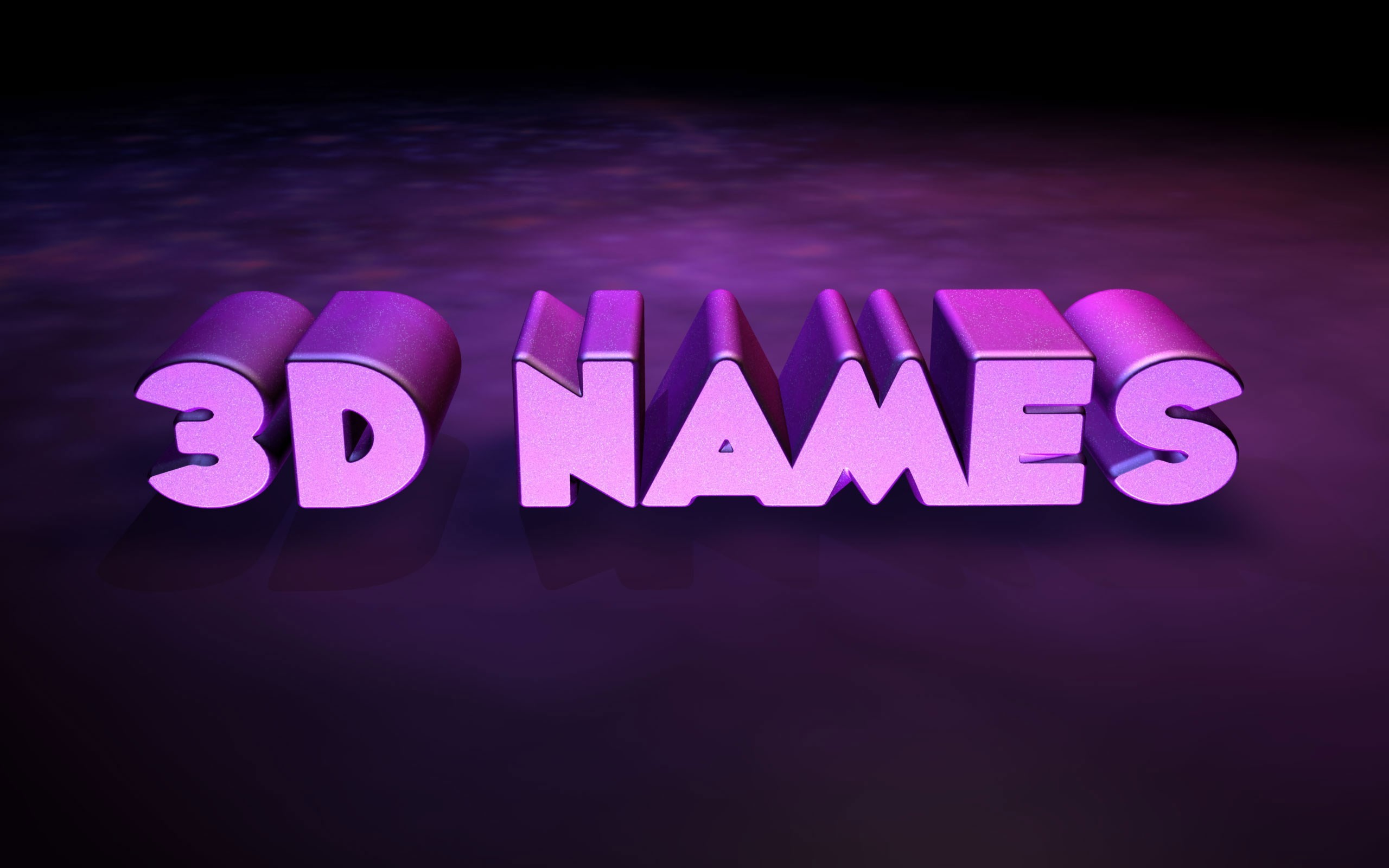 3D Names Wallpapers