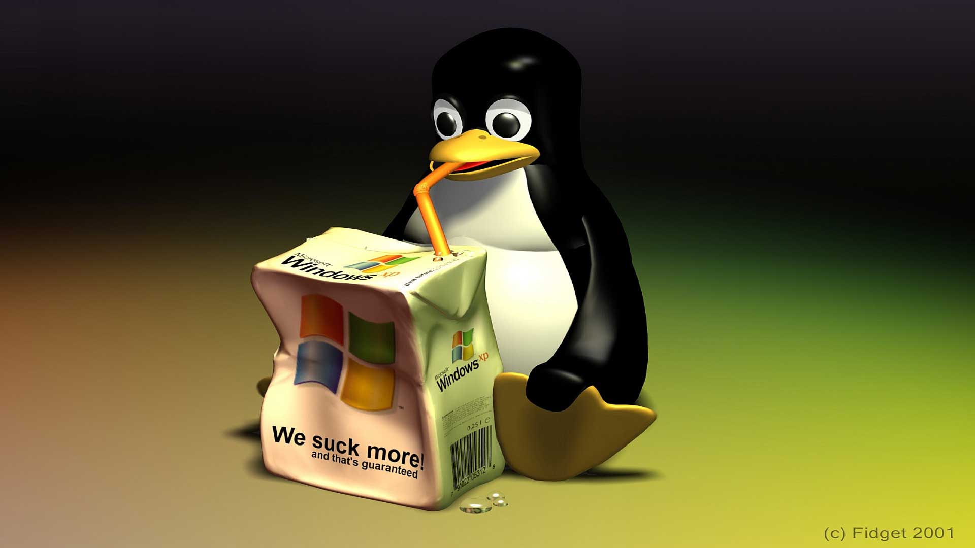 3D Penguin Wallpapers