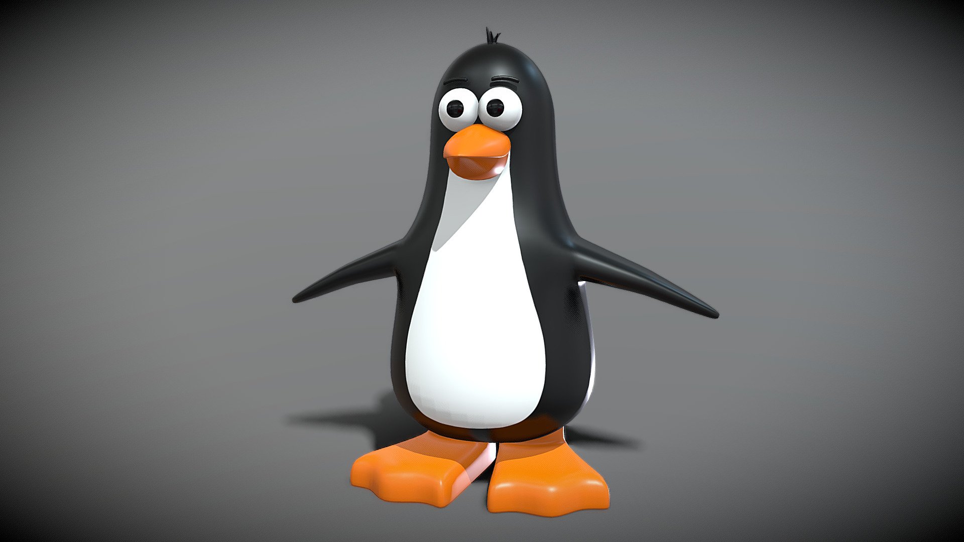 3D Penguin Wallpapers