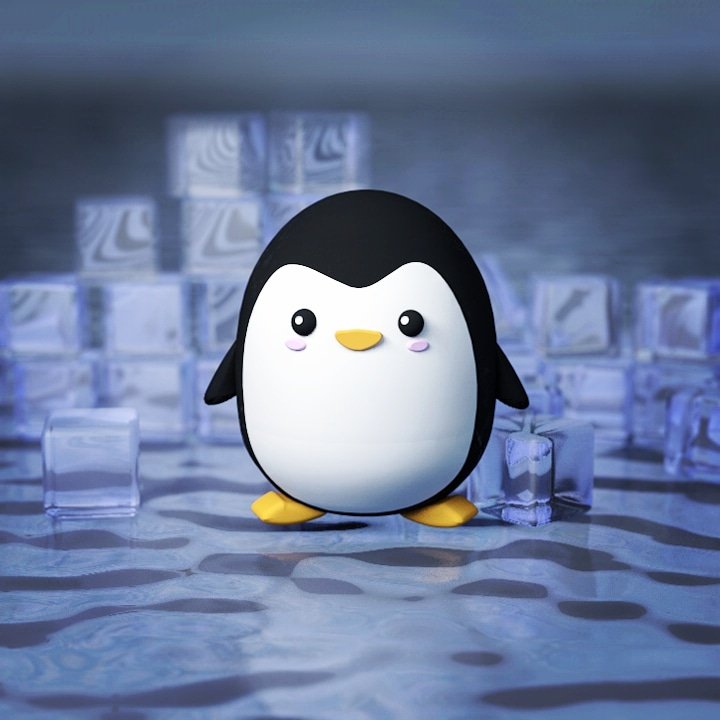 3D Penguin Wallpapers