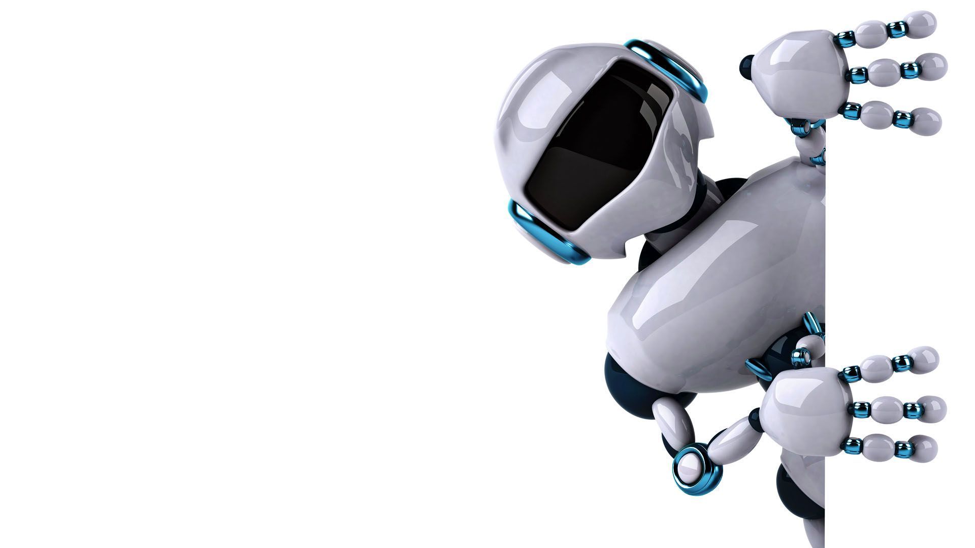 3D Robot Desktop Wallpapers