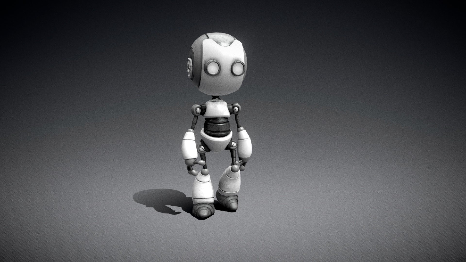 3D Robot Desktop Wallpapers