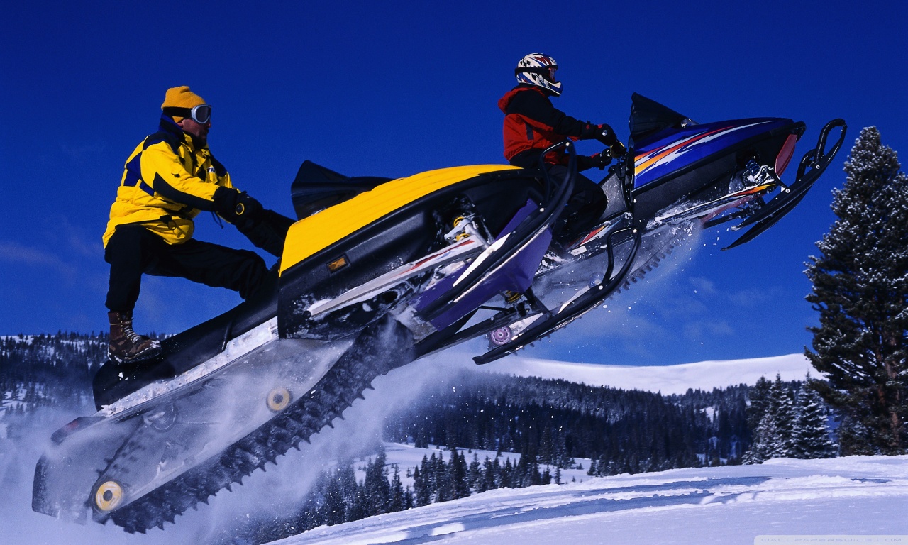 3D Snowmobile Wallpapers