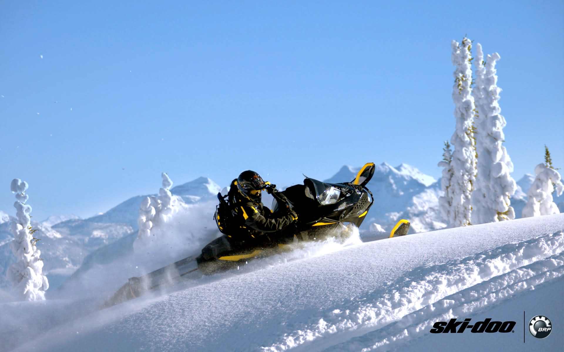 3D Snowmobile Wallpapers