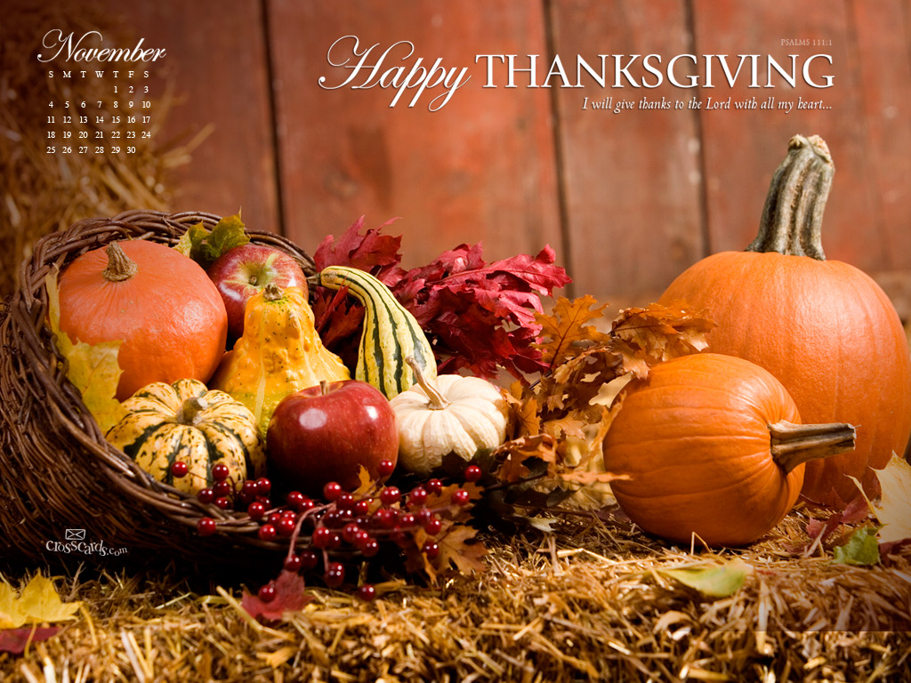 3D Thanksgiving Wallpapers