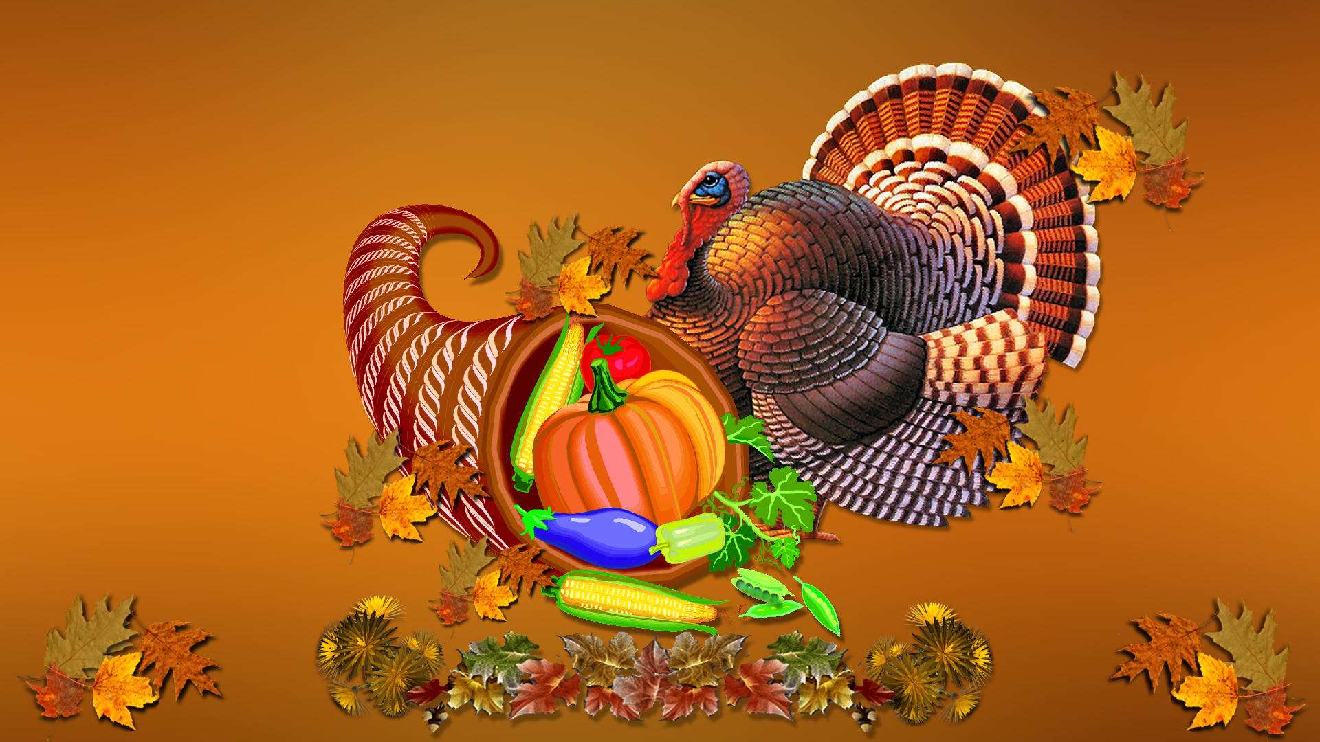 3D Thanksgiving Wallpapers