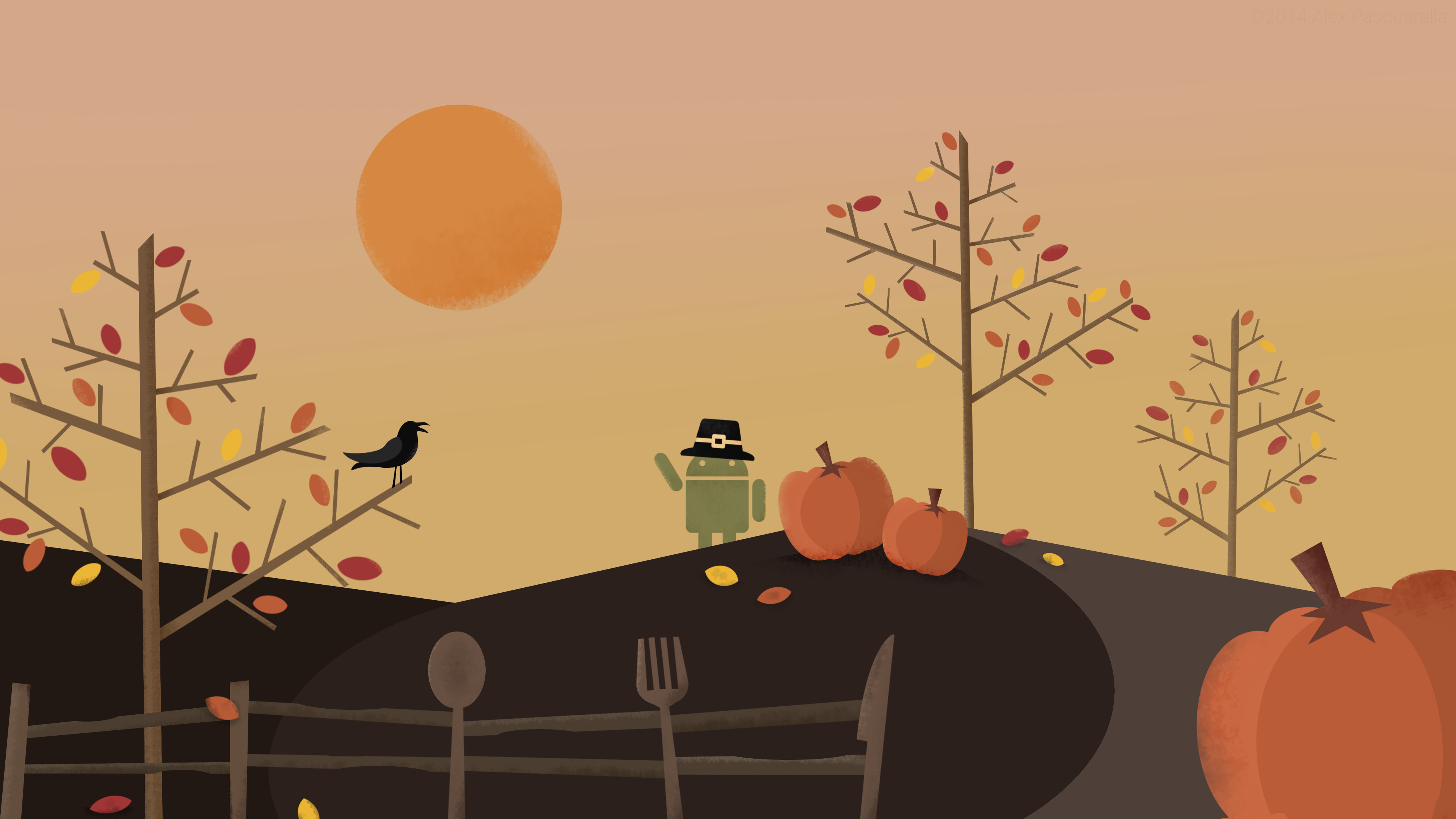 3D Thanksgiving Wallpapers