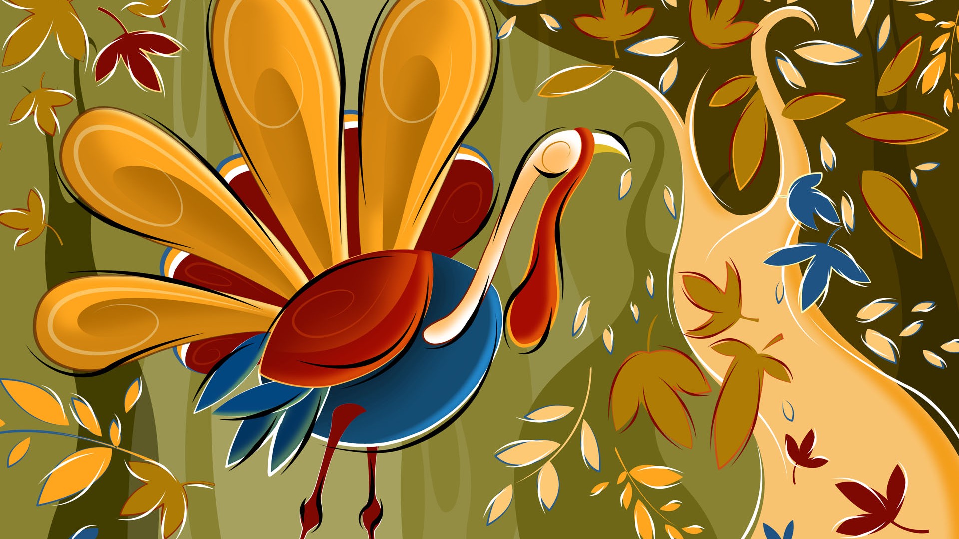 3D Thanksgiving Wallpapers