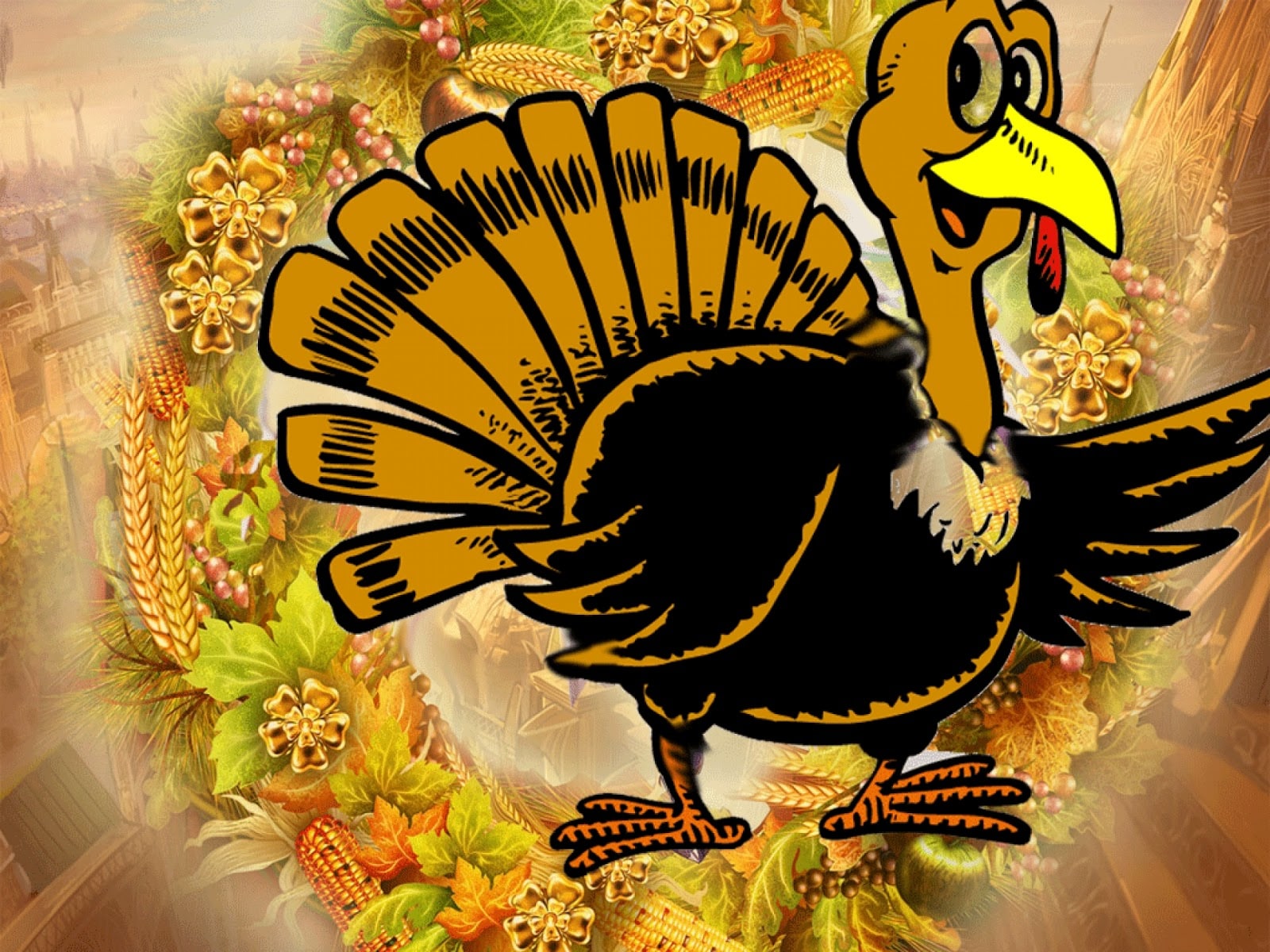 3D Thanksgiving Wallpapers