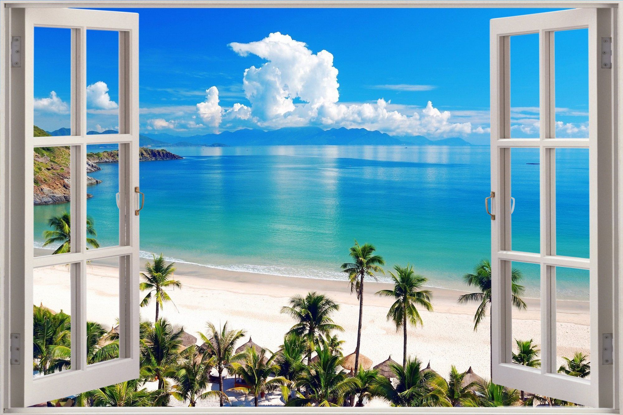 3D Window View Wallpapers