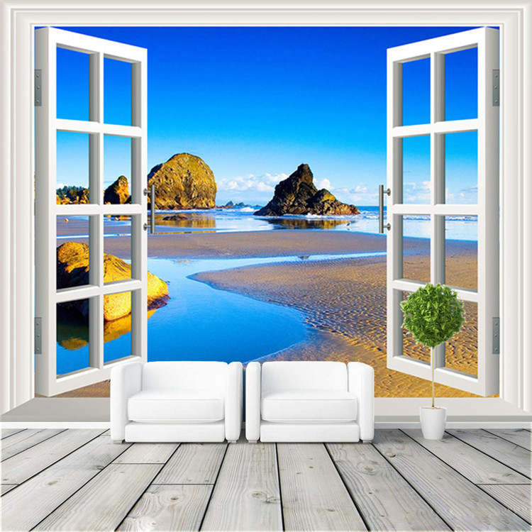 3D Window View Wallpapers