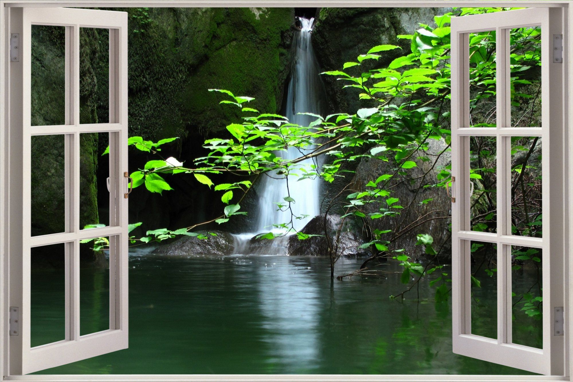 3D Window View Wallpapers