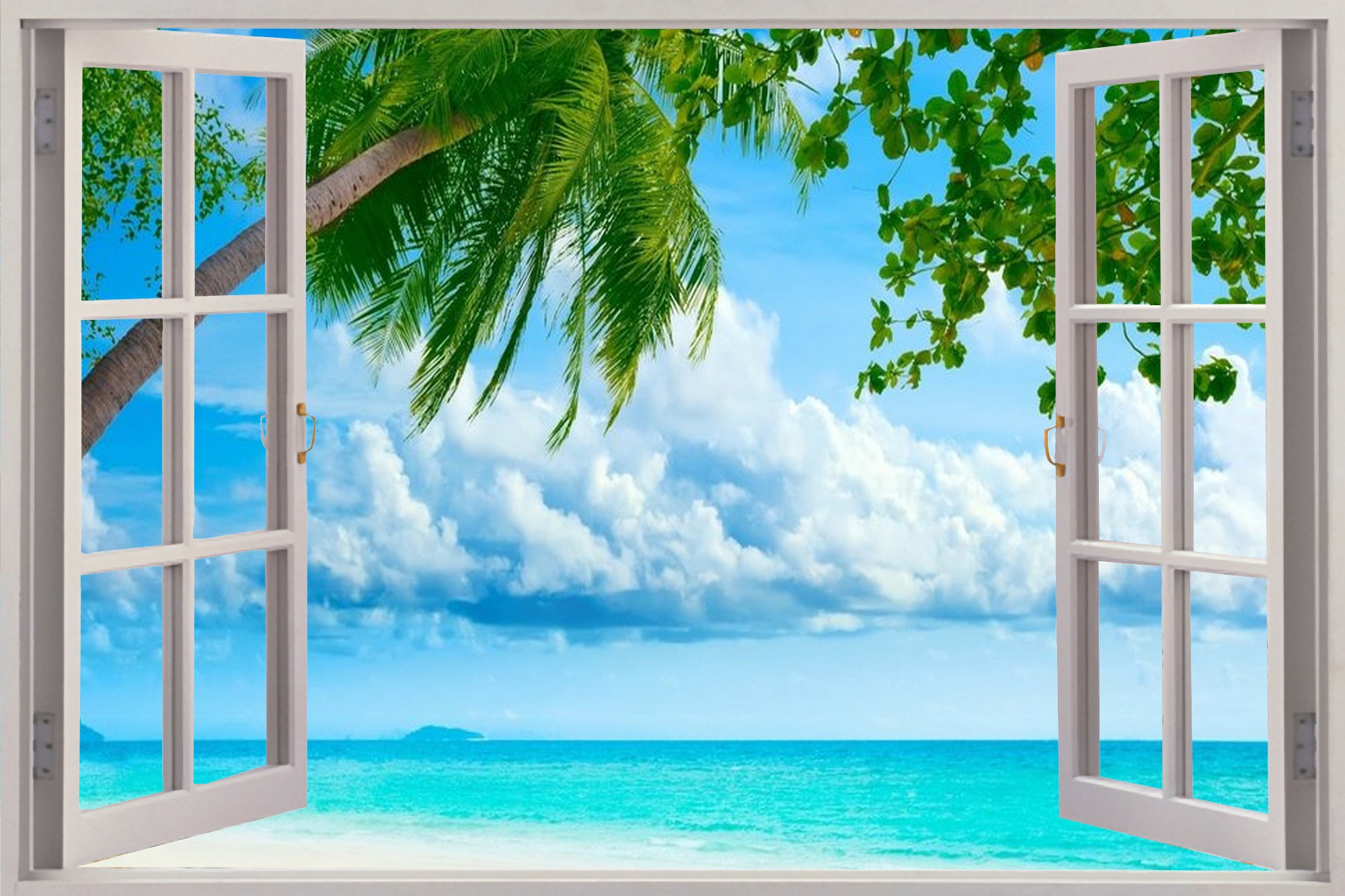 3D Window View Wallpapers