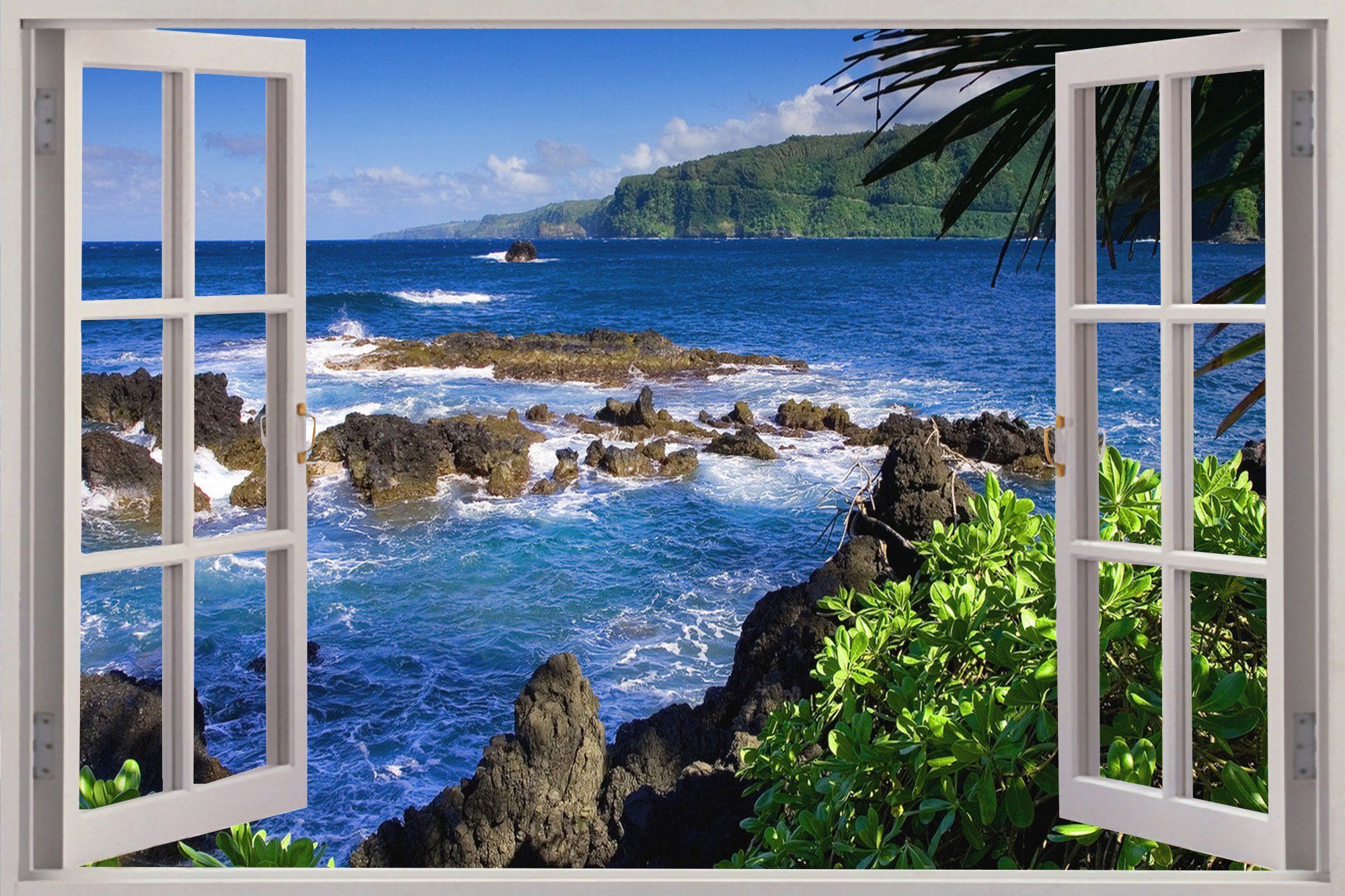 3D Window View Wallpapers