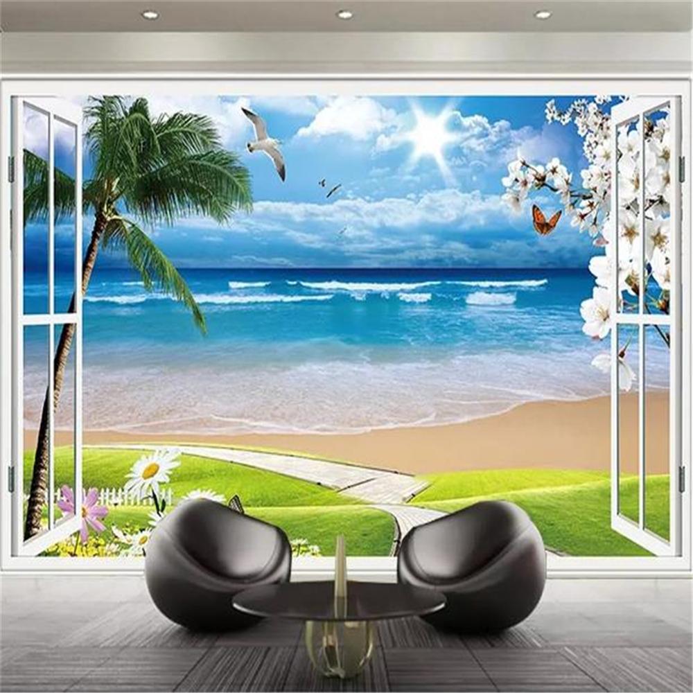 3D Window View Wallpapers