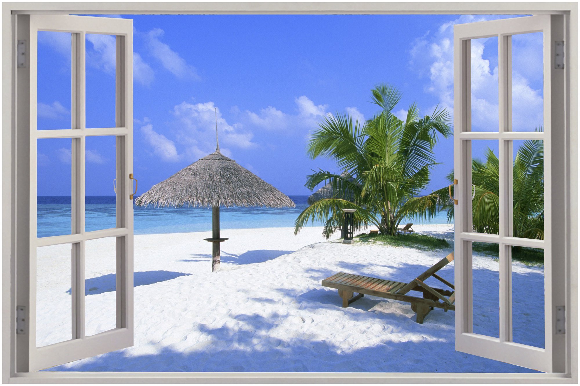 3D Window View Wallpapers