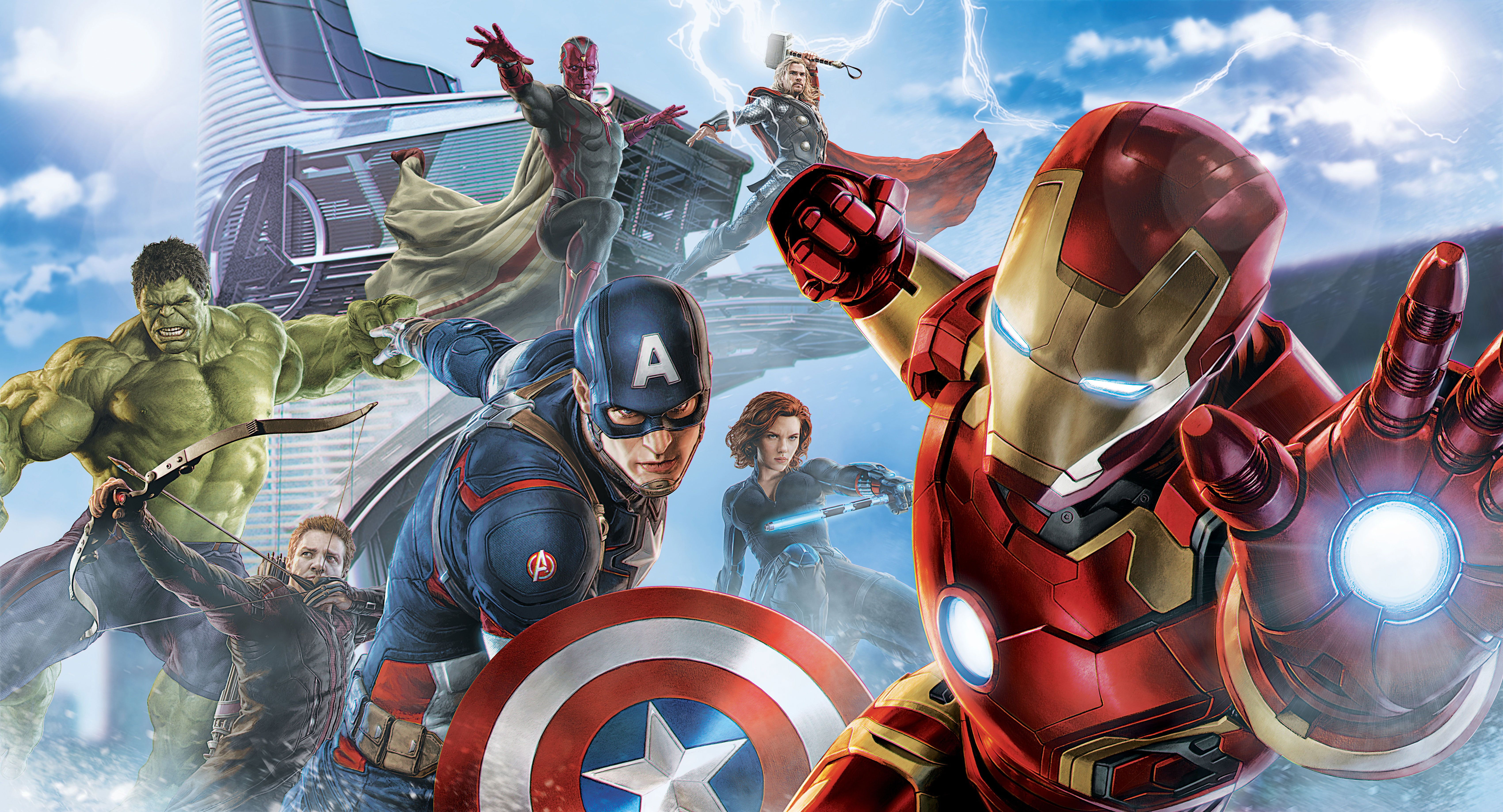 3D Avengers Wallpapers