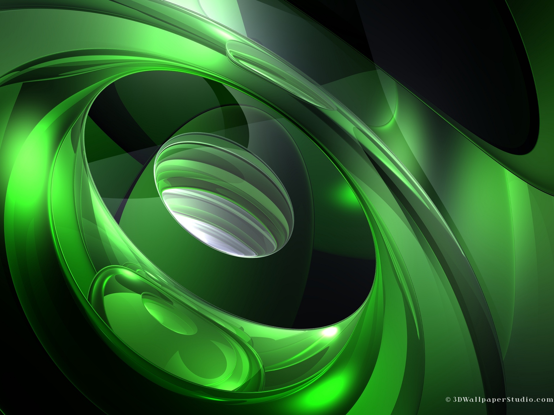 3D Green Wallpapers