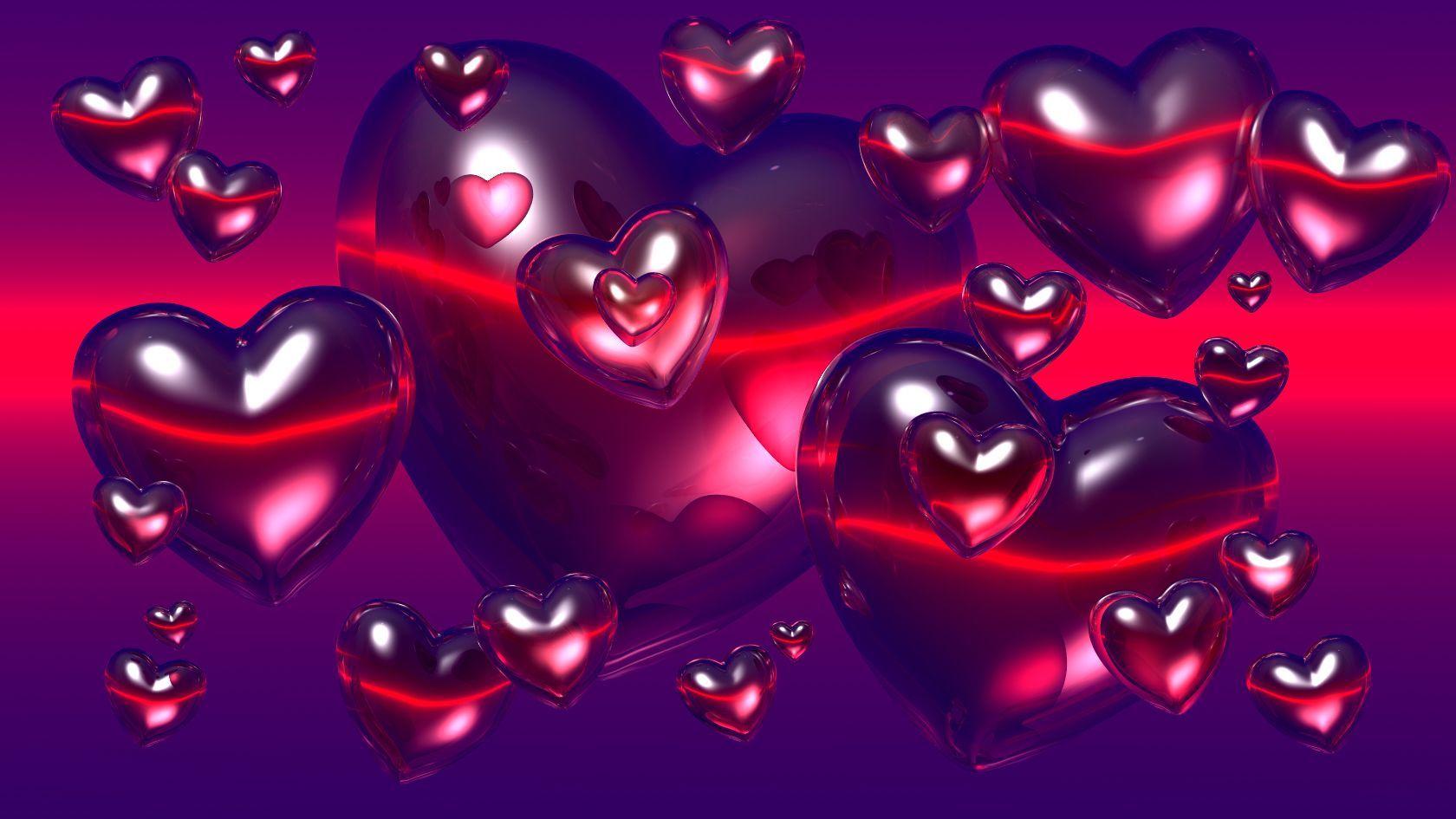3D Heart Wallpapers
