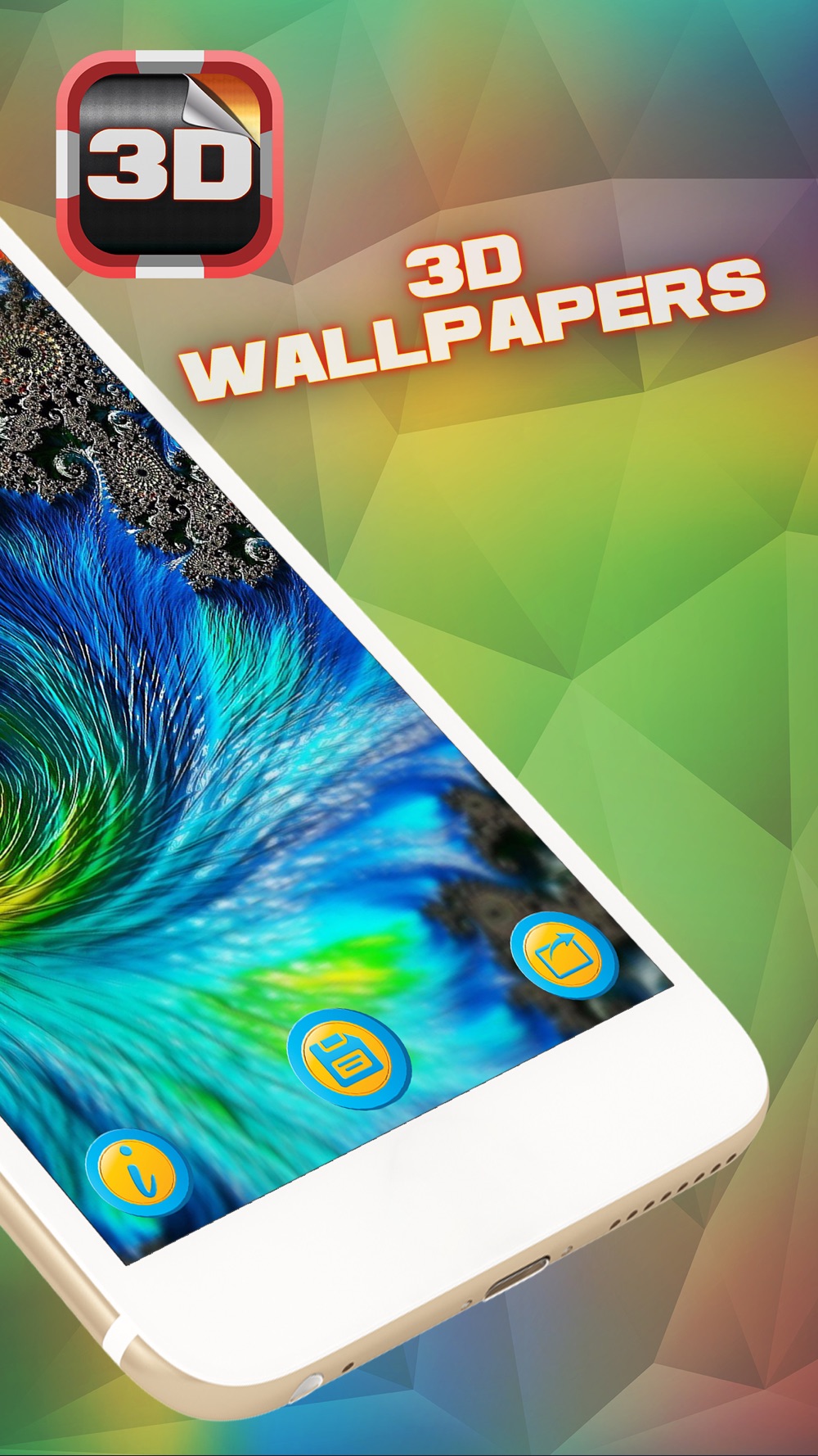 3D Home Screen Wallpapers