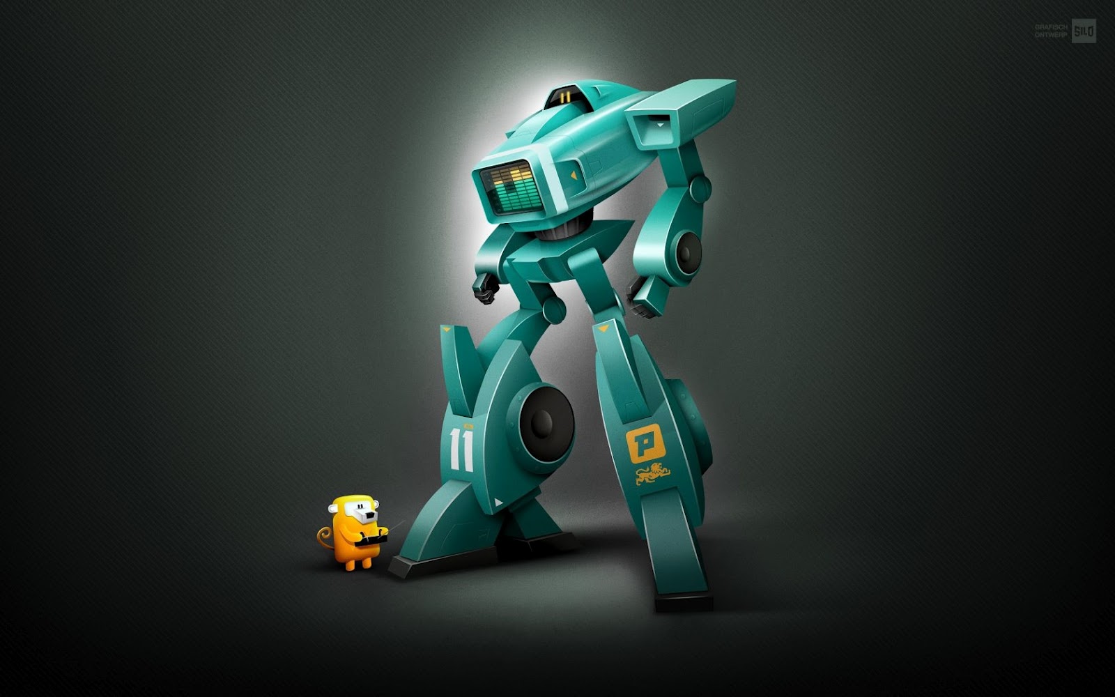 3D Robot Wallpapers