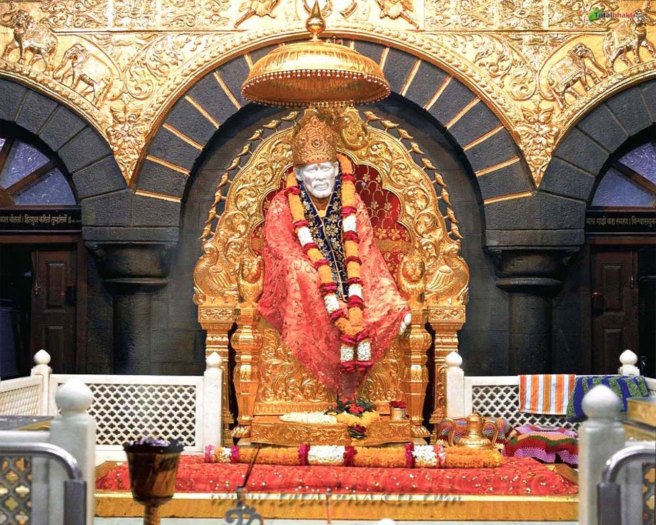 3D Sai Baba Free Download Wallpapers