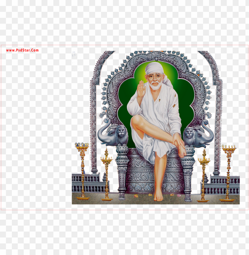 3D Sai Baba Free Download Wallpapers