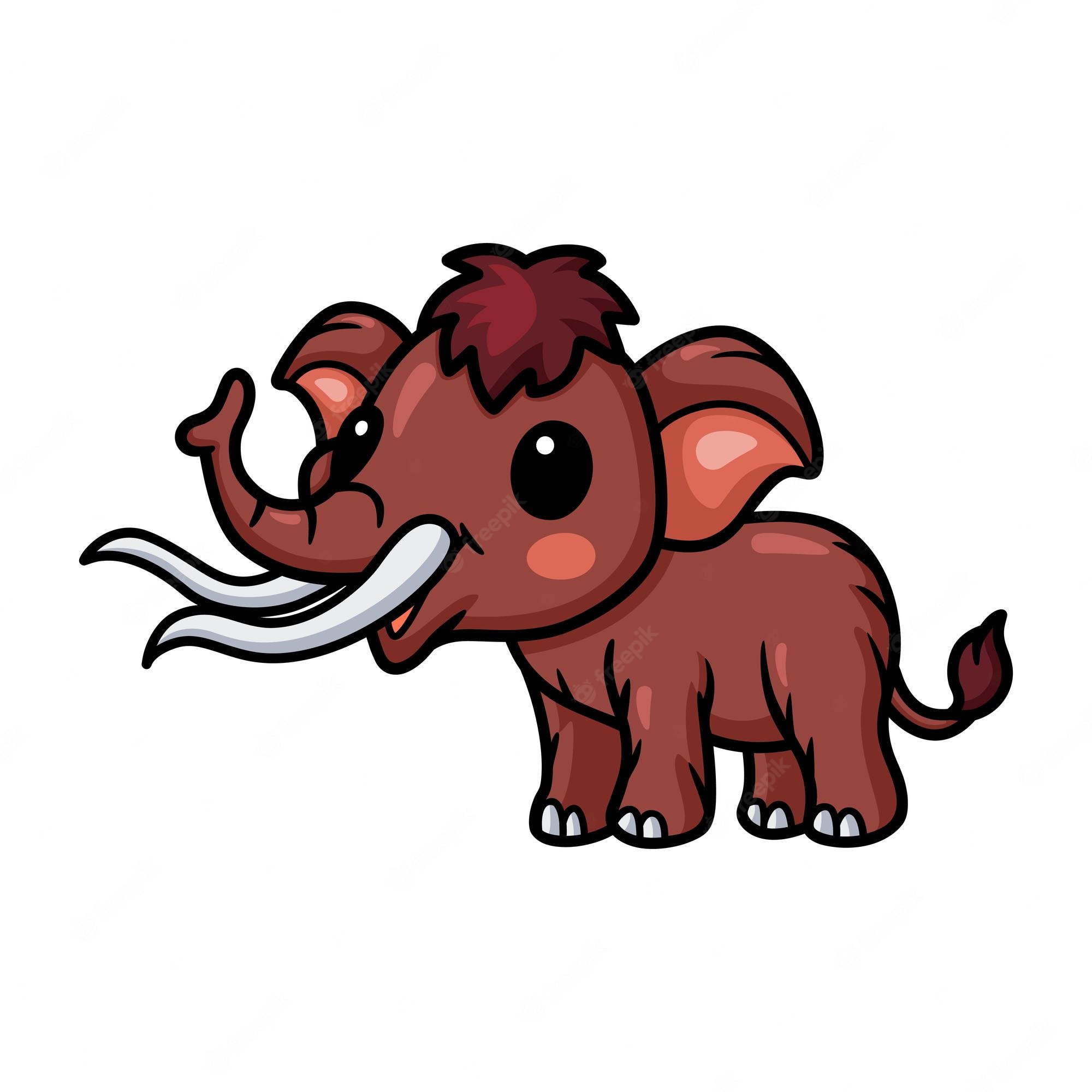 4K Cute Baby Mammoth Wallpapers