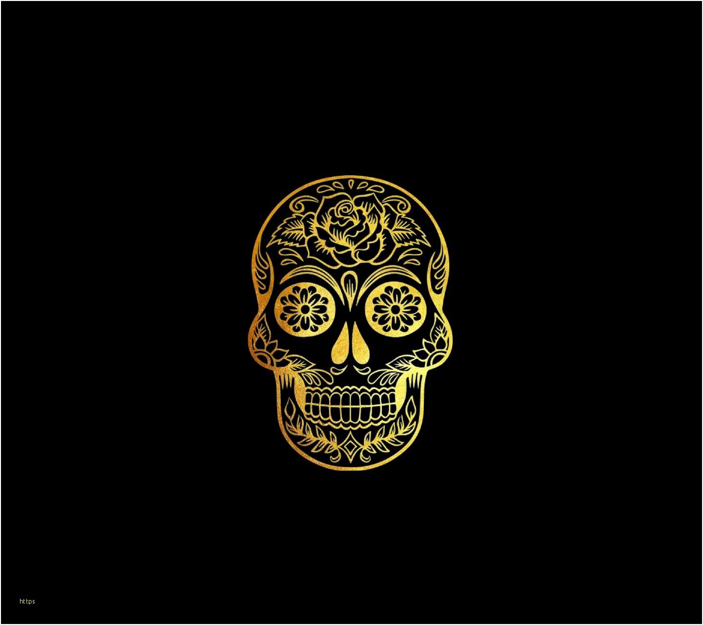 4K Gold Skull Wallpapers